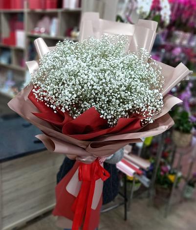 Букет цветов из: Гипсофила в Боброво