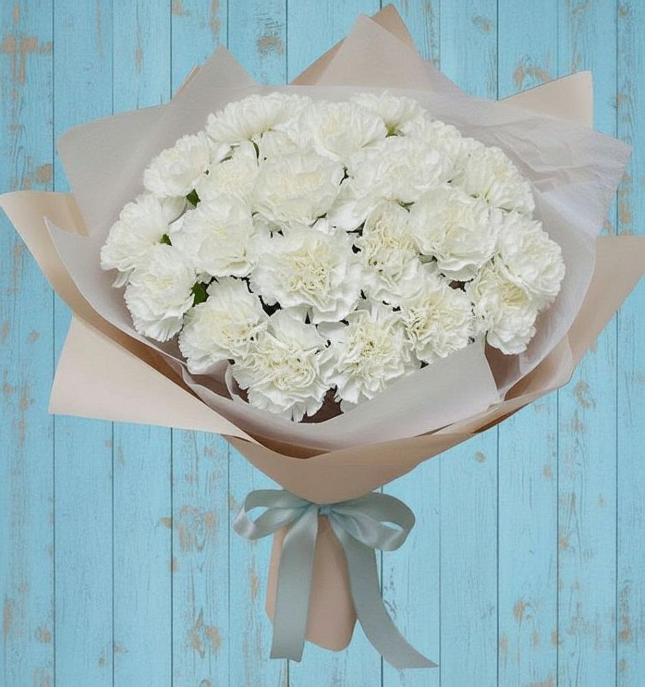 Букет цветов из: Гвоздики в Боброво