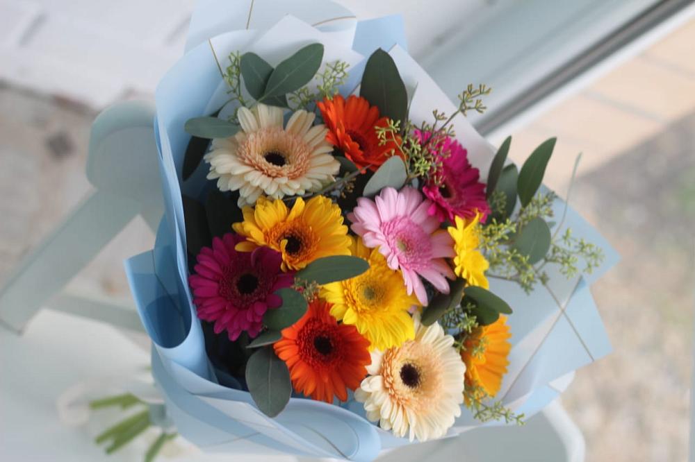 Букет цветов из: Герберы в Боброво