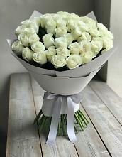 Букет 35 Белых роз в Боброво
