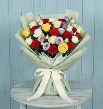 Букет цветов из:  Розы в Боброво