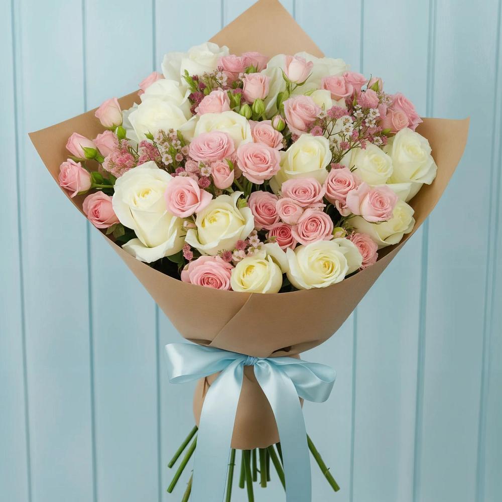 Букет цветов из: Розы в Боброво