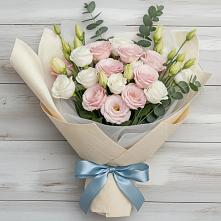 Букет цветов из:  Лизиантусы в Боброво