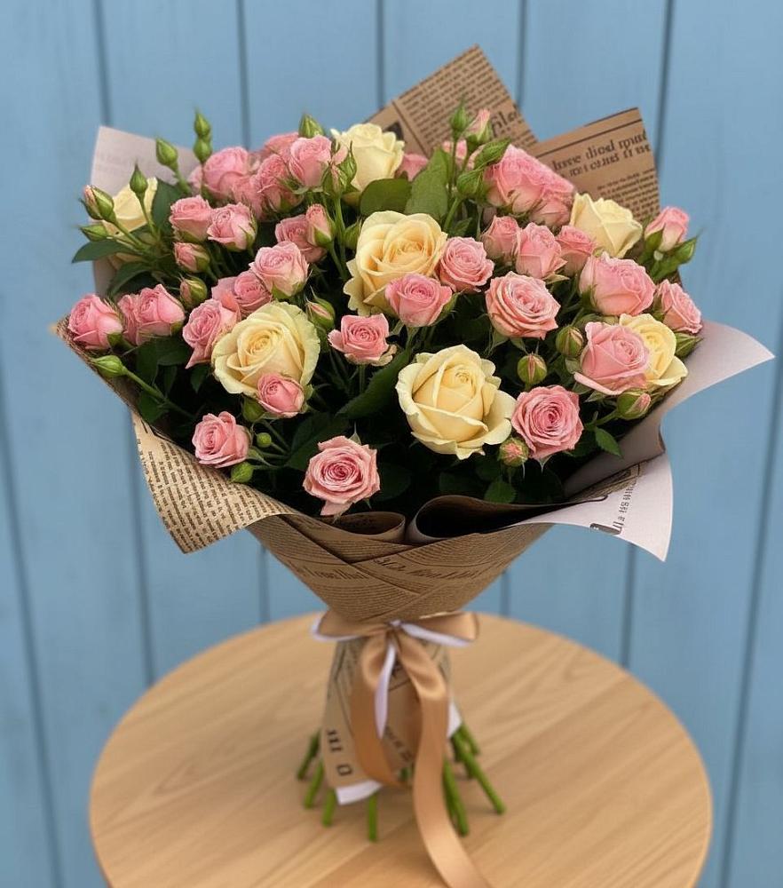 Букет цветов из: Розы в Боброво