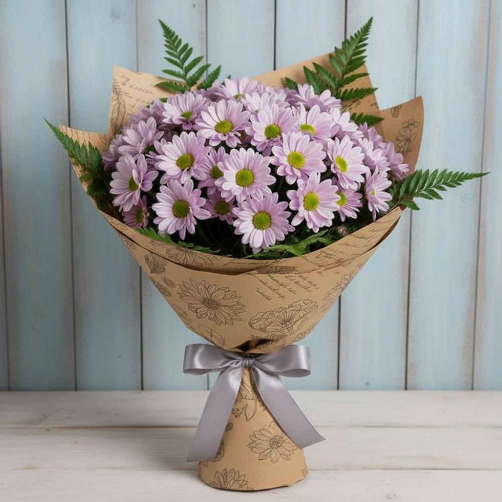 Букет цветов из: Хризантемы в Боброво