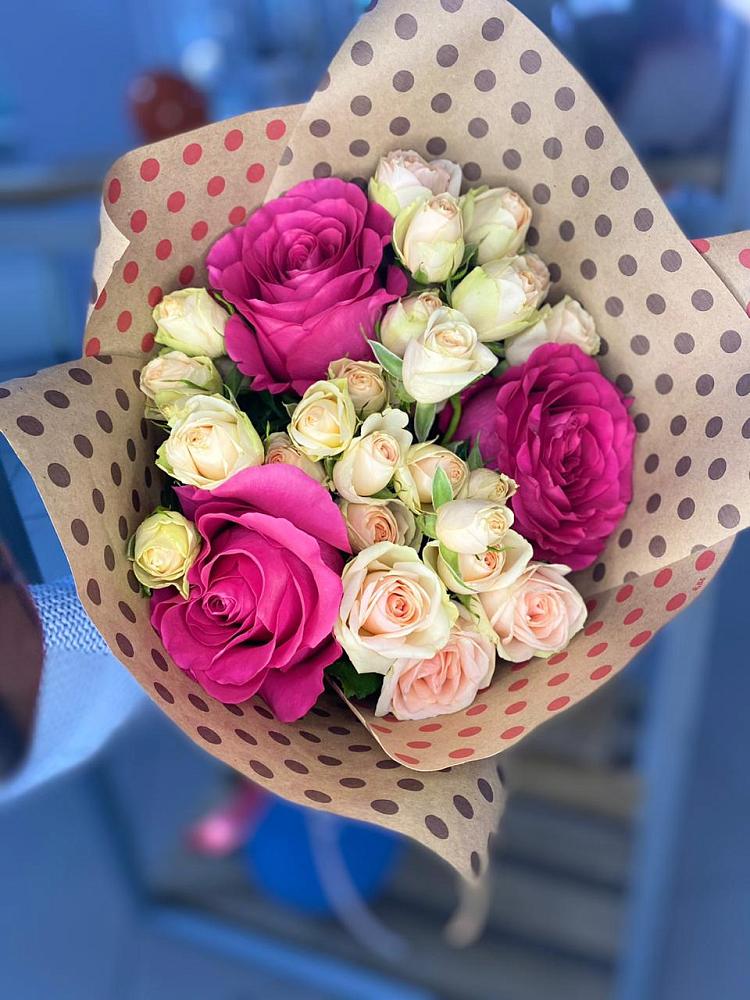 Букет цветов из: Розы в Боброво