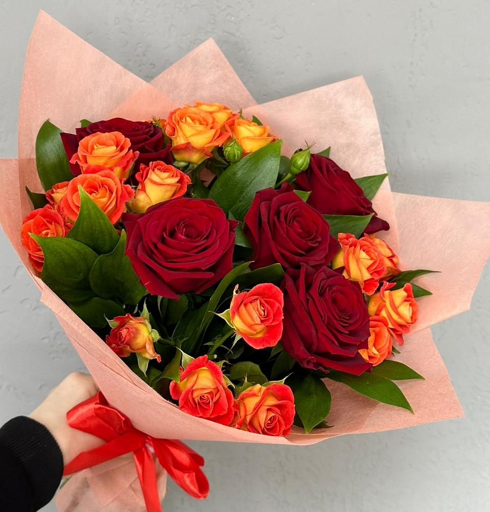 Букет Любовь и восторг в Боброво