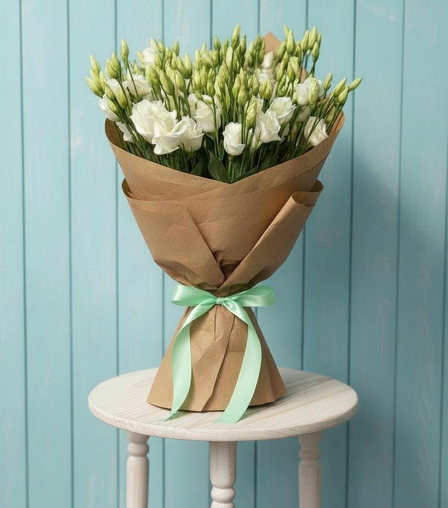 Букет цветов из: Лизиантусы в Боброво