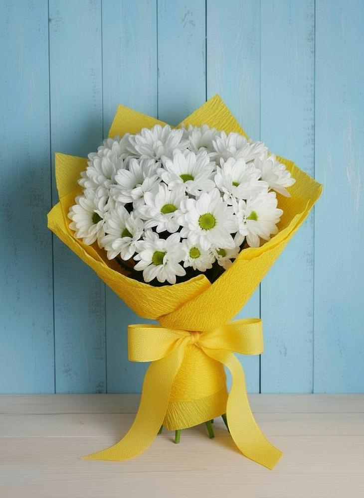 Букет цветов из: Хризантемы в Боброво