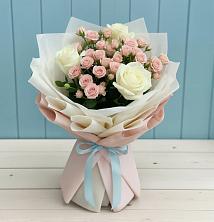 Букет цветов из:  Розы в Боброво