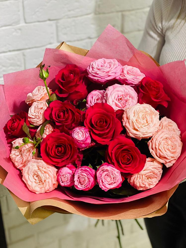 Букет цветов из: Розы в Боброво