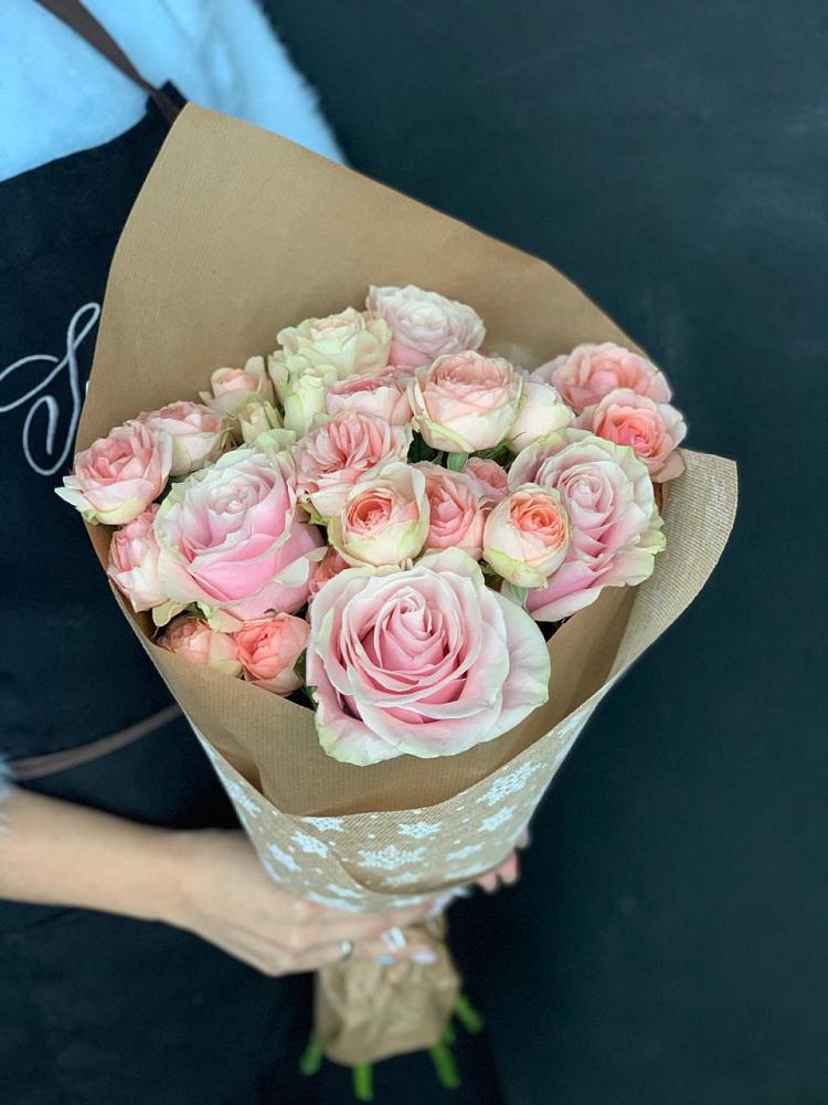 Букет цветов из: Хризантемы и Розы в Боброво