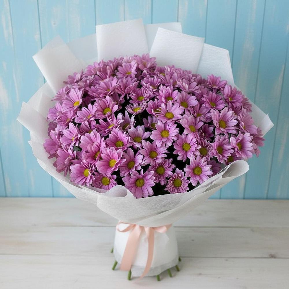 Букет цветов из: Хризантемы в Боброво