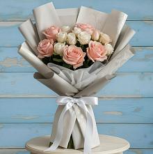 Букет цветов из:  Розы #REPLACE_PRED# Боброво
