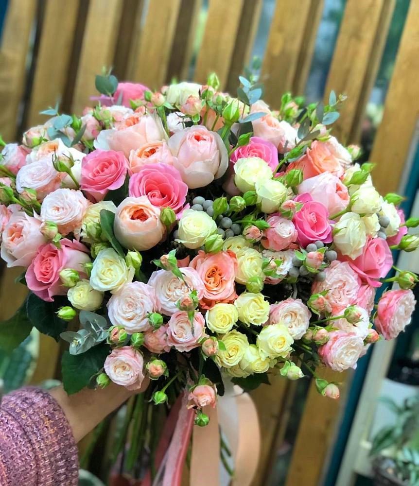 Букет цветов из: Розы в Боброво