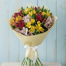 Букет цветов из:  Альстромерии в Боброво