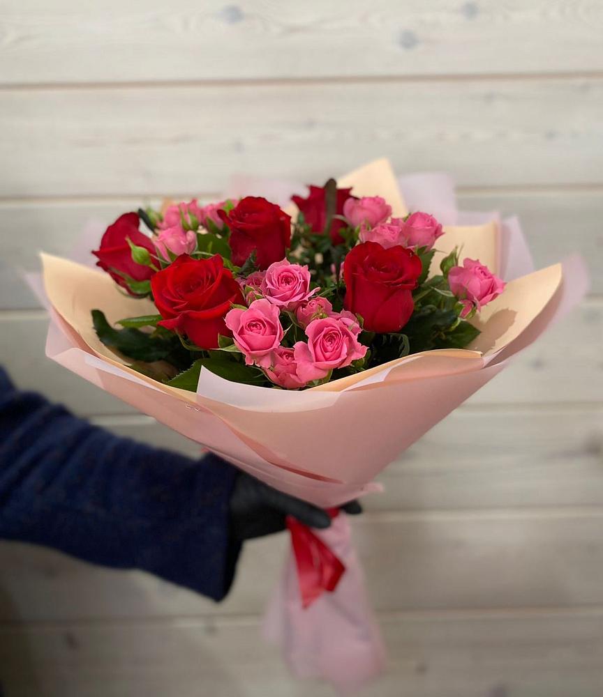 Букет цветов из: Розы в Боброво