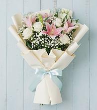Букет цветов из:  Лилии в Боброво