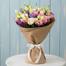 Букет цветов из:  Лизиантусы в Боброво