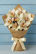 Букет цветов из:  Орхидеи и Розы в Боброво